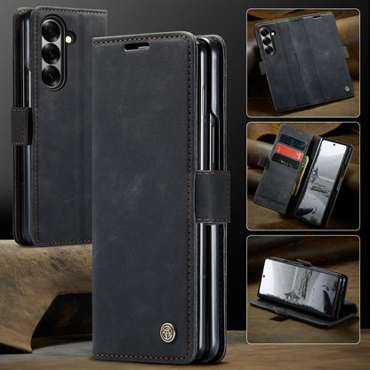 CASEME Handy Tasche für Samsung Galaxy Z Fold7 Wallet 013 Series Hülle Etui