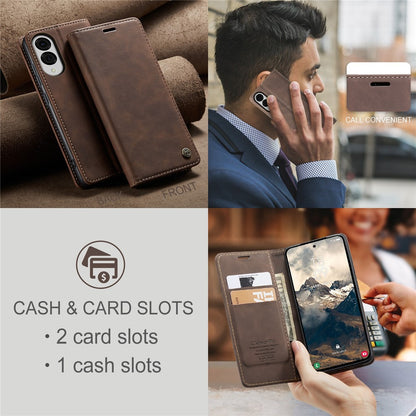CASEME Handy Tasche für Samsung Galaxy S25 EDGE Wallet 013 Series Hülle Etui