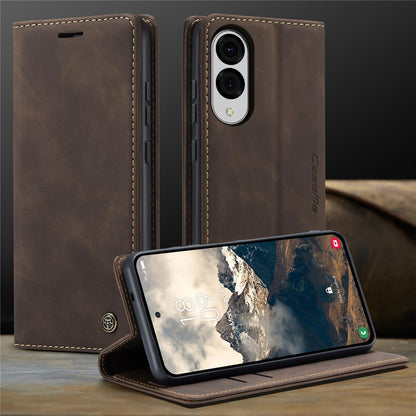 CASEME Handy Tasche für Samsung Galaxy S25 EDGE Wallet 013 Series Hülle Etui