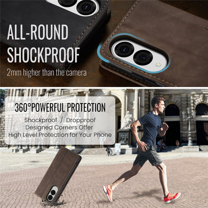 CASEME Handy Tasche für Samsung Galaxy S25 EDGE Wallet 013 Series Hülle Etui