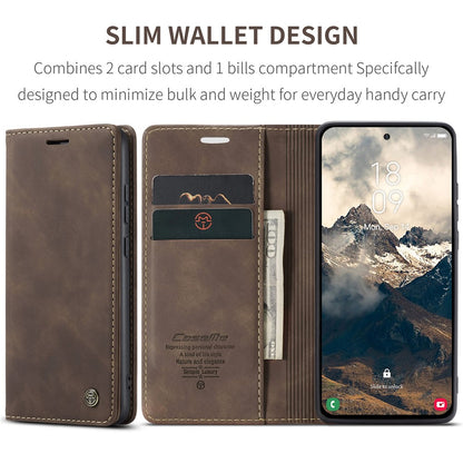 CASEME Handy Tasche für Samsung Galaxy S25 EDGE Wallet 013 Series Hülle Etui