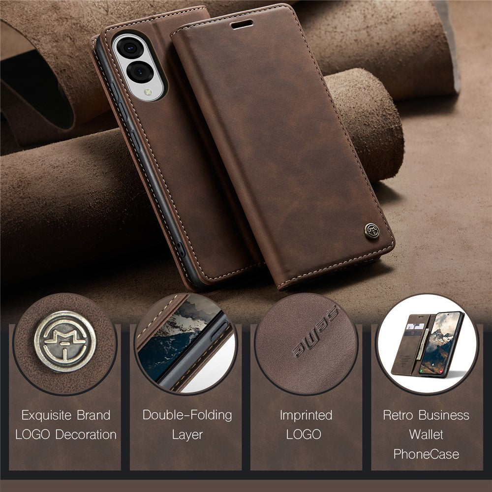CASEME Handy Tasche für Samsung Galaxy S25 EDGE Wallet 013 Series Hülle Etui