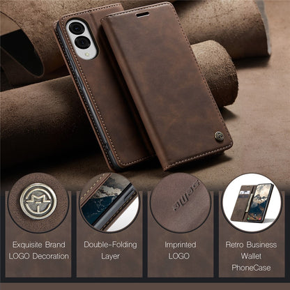 CASEME Handy Tasche für Samsung Galaxy S25 EDGE Wallet 013 Series Hülle Etui