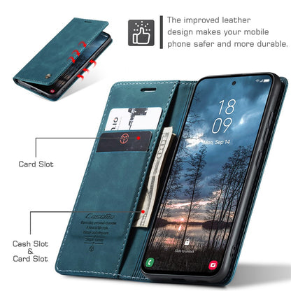 CASEME Handy Tasche für Samsung Galaxy S25 EDGE Wallet 013 Series Hülle Etui