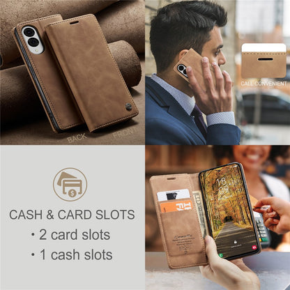 CASEME Handy Tasche für Samsung Galaxy S25 EDGE Wallet 013 Series Hülle Etui