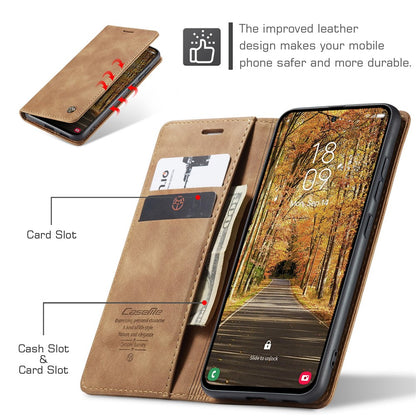 CASEME Handy Tasche für Samsung Galaxy S25 EDGE Wallet 013 Series Hülle Etui