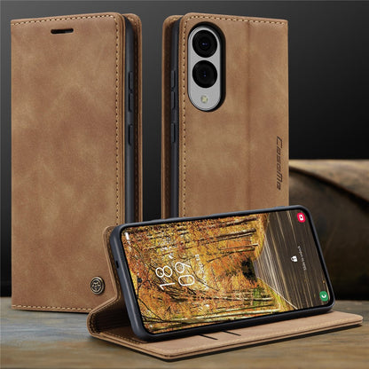 CASEME Handy Tasche für Samsung Galaxy S25 EDGE Wallet 013 Series Hülle Etui