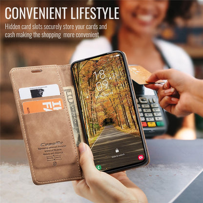 CASEME Handy Tasche für Samsung Galaxy S25 EDGE Wallet 013 Series Hülle Etui