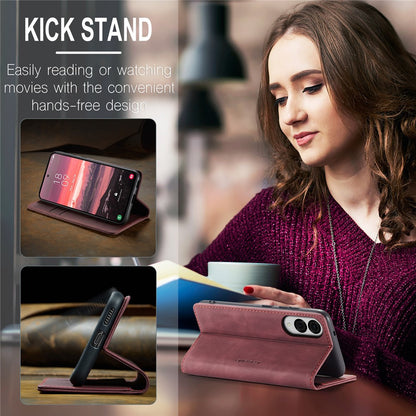 CASEME Handy Tasche für Samsung Galaxy S25 EDGE Wallet 013 Series Hülle Etui