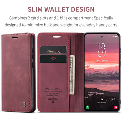CASEME Handy Tasche für Samsung Galaxy S25 EDGE Wallet 013 Series Hülle Etui