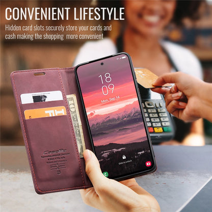 CASEME Handy Tasche für Samsung Galaxy S25 EDGE Wallet 013 Series Hülle Etui
