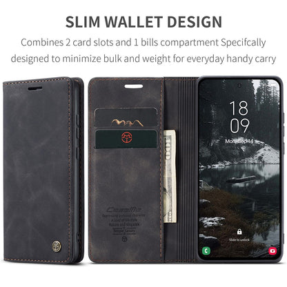 CASEME Handy Tasche für Samsung Galaxy S25 EDGE Wallet 013 Series Hülle Etui