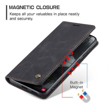 CASEME Handy Tasche für Samsung Galaxy S25 EDGE Wallet 013 Series Hülle Etui