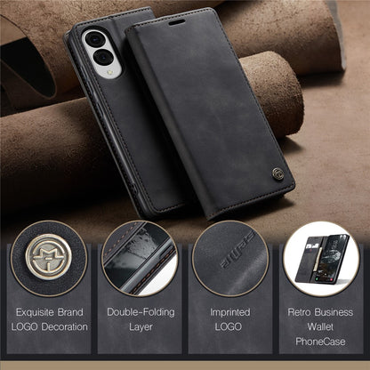 CASEME Handy Tasche für Samsung Galaxy S25 EDGE Wallet 013 Series Hülle Etui