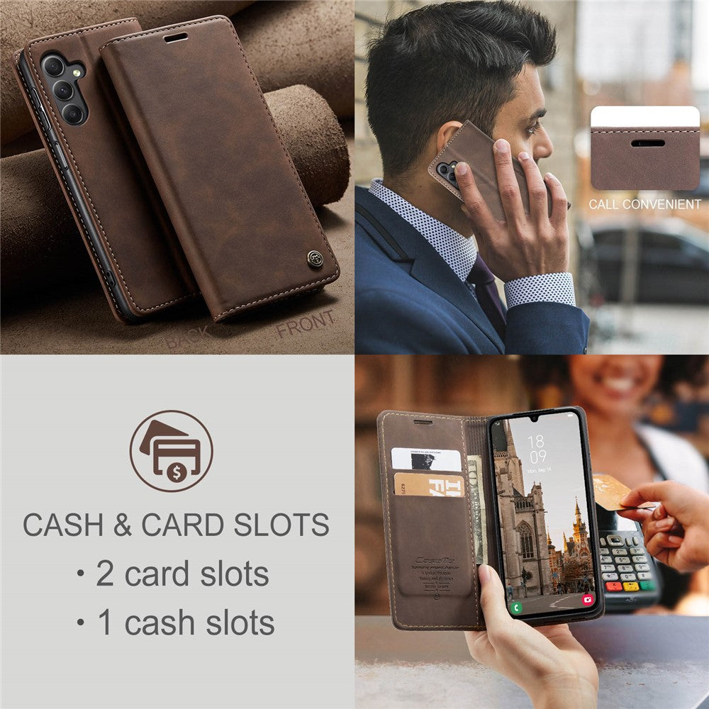 CASEME Handy Tasche für Samsung Galaxy A16 Wallet 013 Series Hülle Klapp Etui