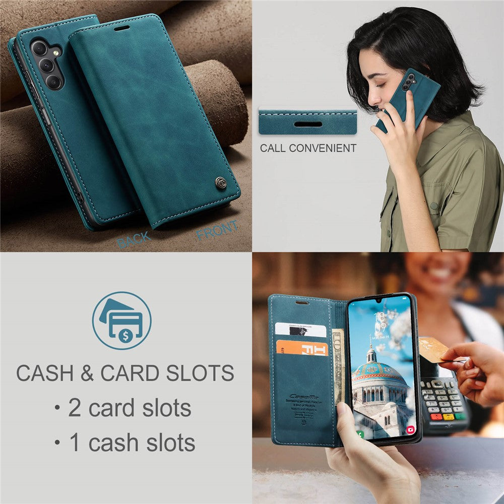 CASEME Handy Tasche für Samsung Galaxy A16 Wallet 013 Series Hülle Klapp Etui
