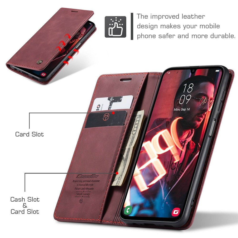 CASEME Handy Tasche für Samsung Galaxy A16 Wallet 013 Series Hülle Klapp Etui