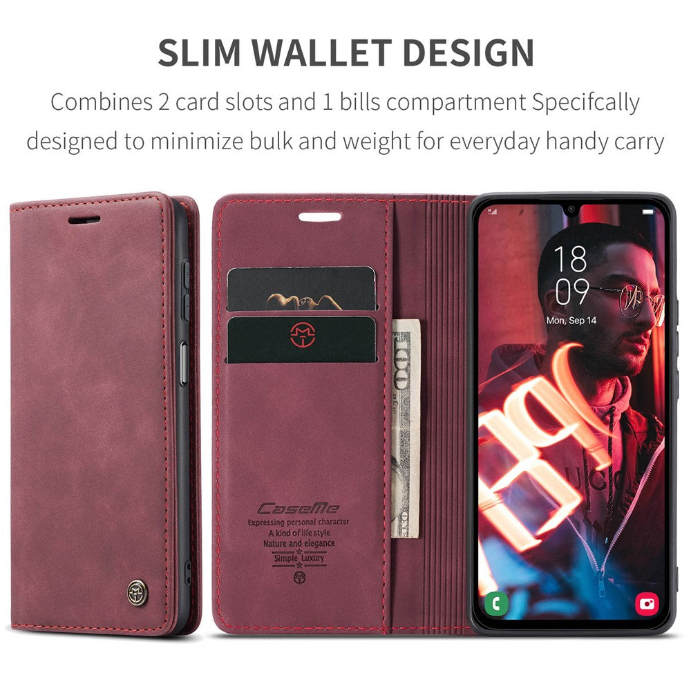 CASEME Handy Tasche für Samsung Galaxy A16 Wallet 013 Series Hülle Klapp Etui