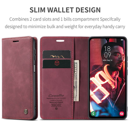 CASEME Handy Tasche für Samsung Galaxy A16 Wallet 013 Series Hülle Klapp Etui