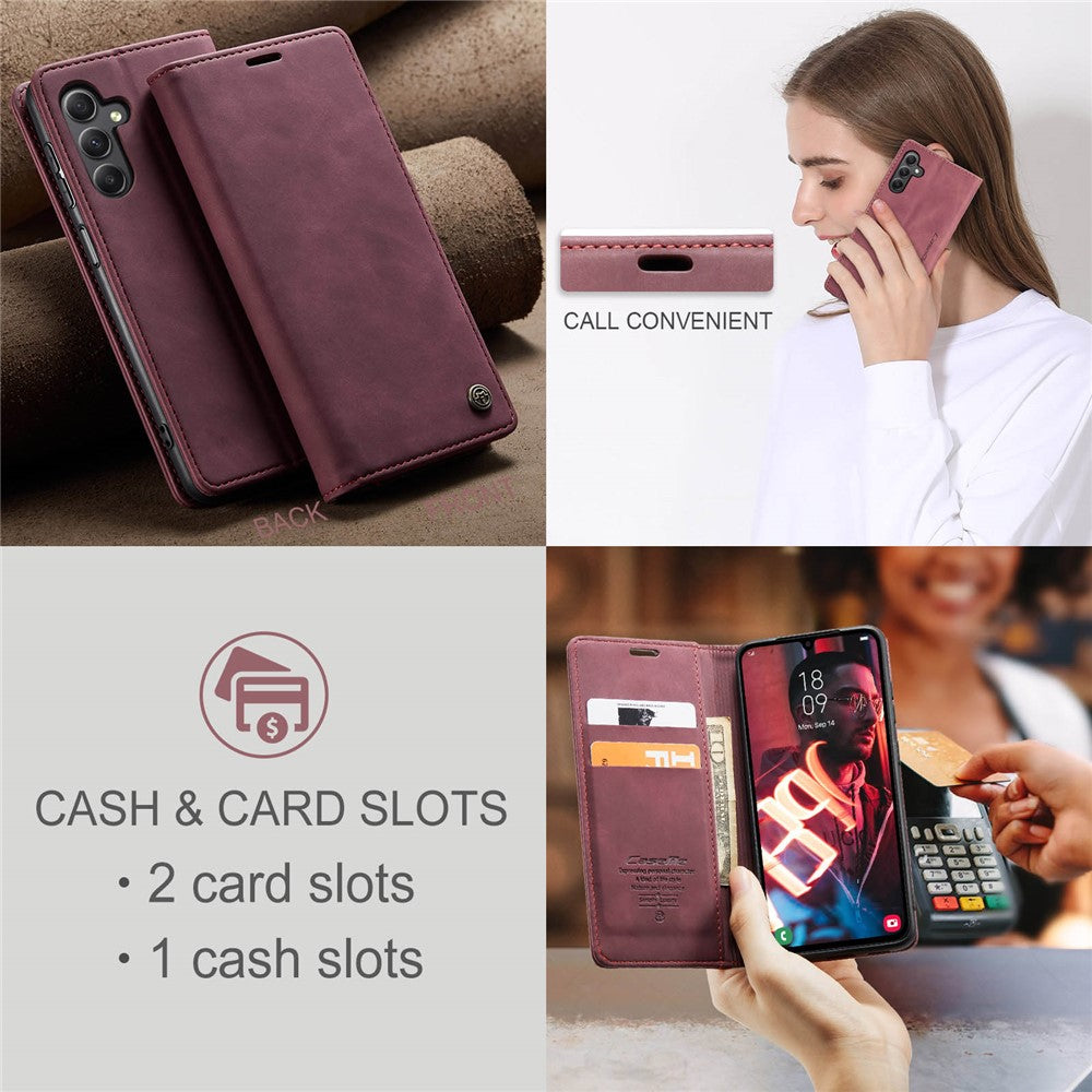 CASEME Handy Tasche für Samsung Galaxy A16 Wallet 013 Series Hülle Klapp Etui