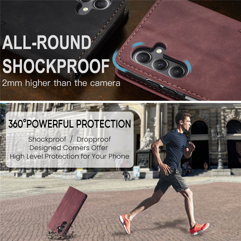 CASEME Handy Tasche für Samsung Galaxy A16 Wallet 013 Series Hülle Klapp Etui