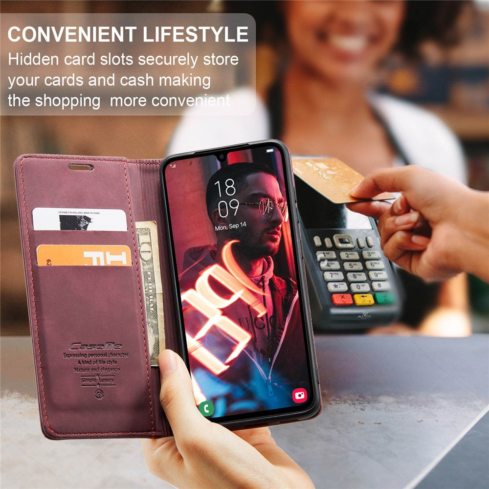 CASEME Handy Tasche für Samsung Galaxy A16 Wallet 013 Series Hülle Klapp Etui