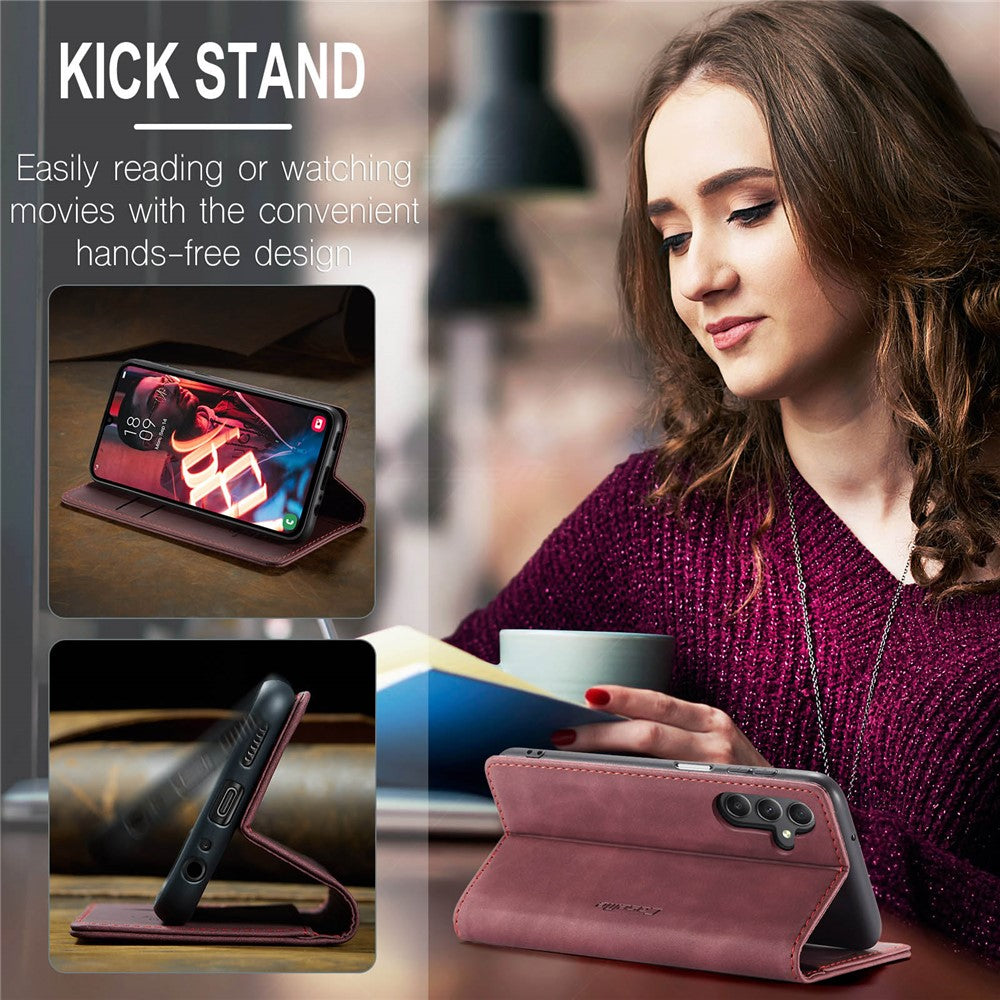 CASEME Handy Tasche für Samsung Galaxy A16 Wallet 013 Series Hülle Klapp Etui
