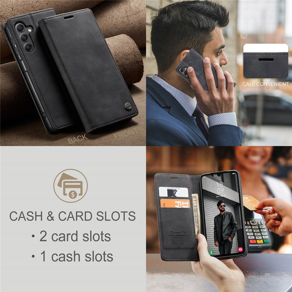CASEME Handy Tasche für Samsung Galaxy A16 Wallet 013 Series Hülle Klapp Etui