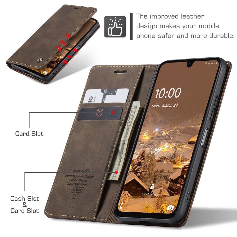 CASEME Handy Tasche für Samsung Galaxy A26 Wallet 013 Series Hülle Klapp Etui
