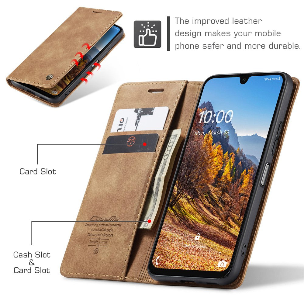 CASEME Handy Tasche für Samsung Galaxy A26 Wallet 013 Series Hülle Klapp Etui