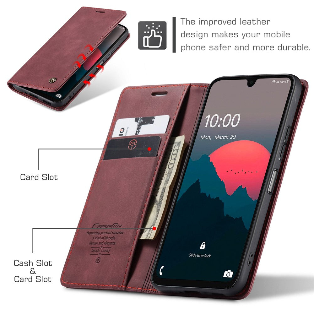 CASEME Handy Tasche für Samsung Galaxy A26 Wallet 013 Series Hülle Klapp Etui