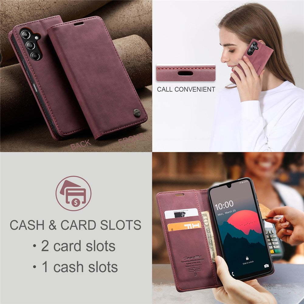 CASEME Handy Tasche für Samsung Galaxy A26 Wallet 013 Series Hülle Klapp Etui
