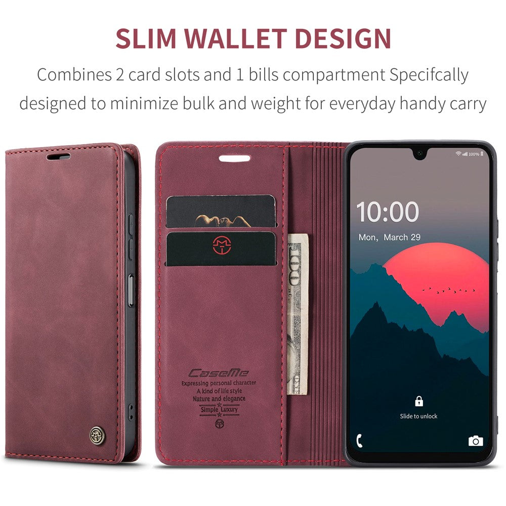 CASEME Handy Tasche für Samsung Galaxy A26 Wallet 013 Series Hülle Klapp Etui