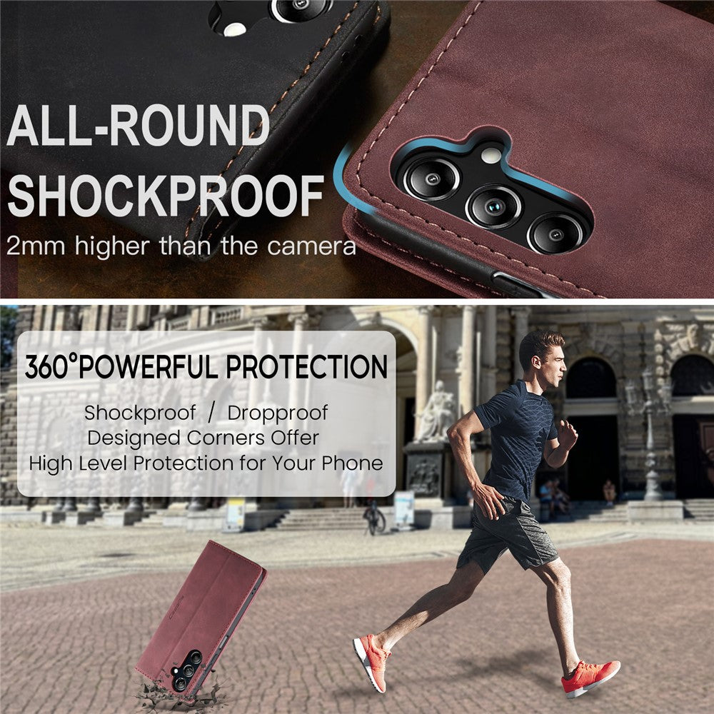 CASEME Handy Tasche für Samsung Galaxy A26 Wallet 013 Series Hülle Klapp Etui