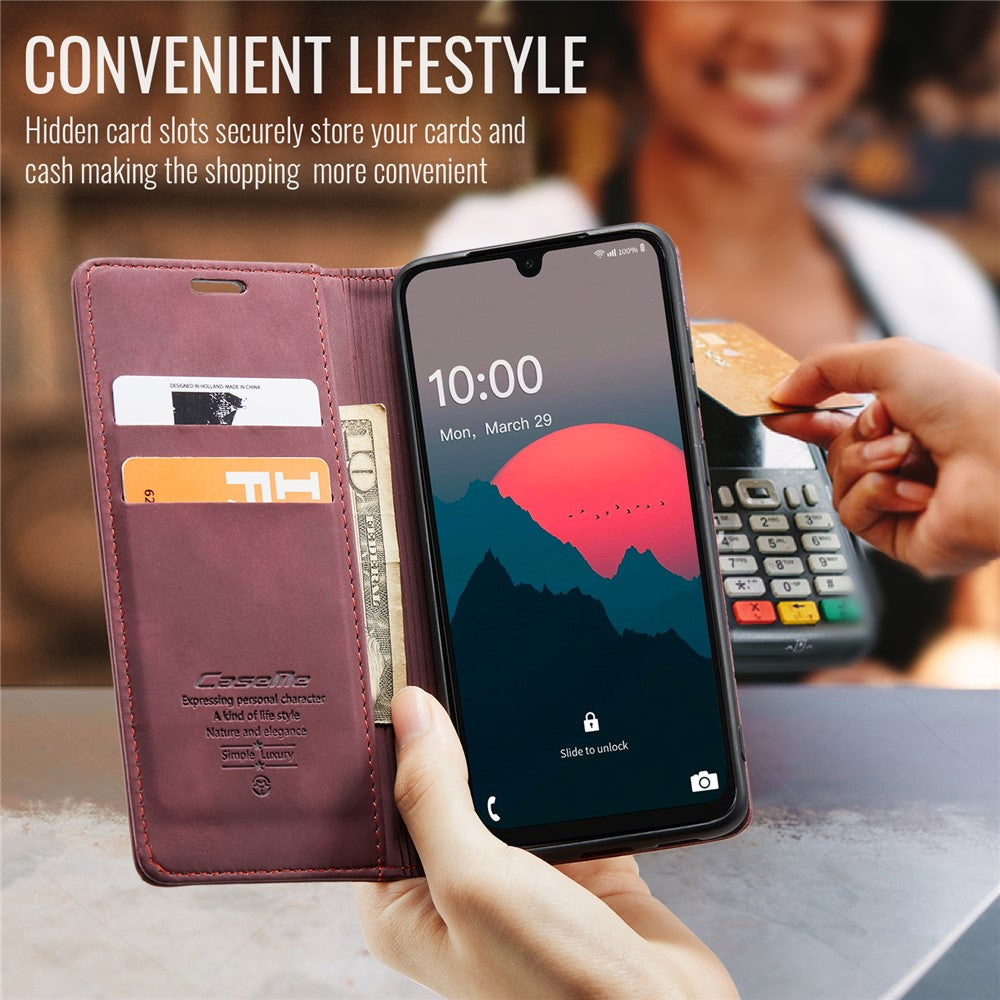 CASEME Handy Tasche für Samsung Galaxy A26 Wallet 013 Series Hülle Klapp Etui