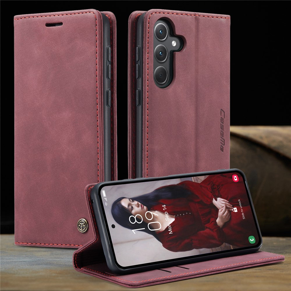CASEME Handy Tasche für Samsung Galaxy A36 Wallet 013 Series Hülle Klapp Etui