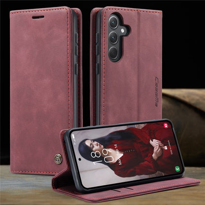 CASEME Handy Tasche für Samsung Galaxy A36 Wallet 013 Series Hülle Klapp Etui