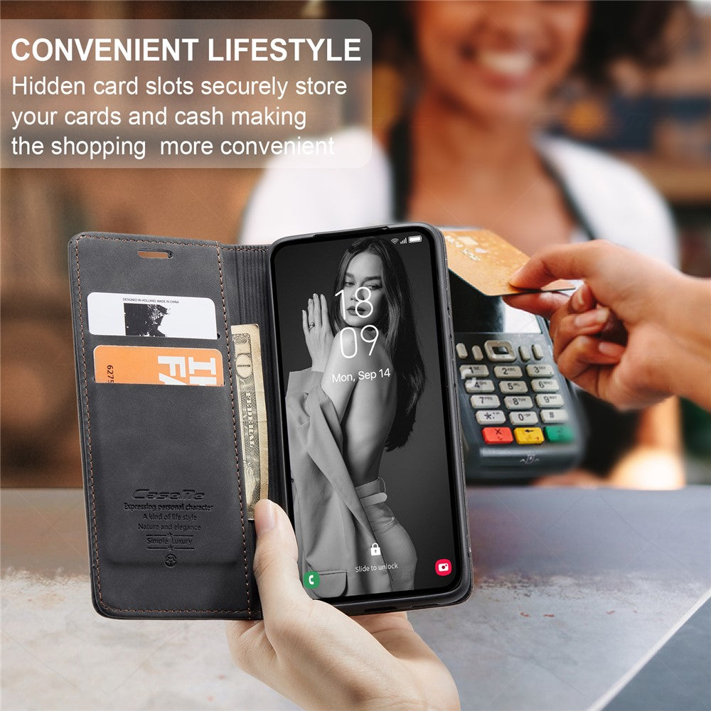 CASEME Handy Tasche für Samsung Galaxy A56 Wallet 013 Series Hülle Klapp Etui