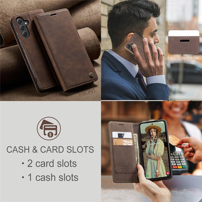 CASEME Handy Tasche für Samsung Galaxy A56 Wallet 013 Series Hülle Klapp Etui