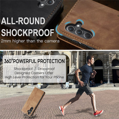 CASEME Handy Tasche für Samsung Galaxy A56 Wallet 013 Series Hülle Klapp Etui