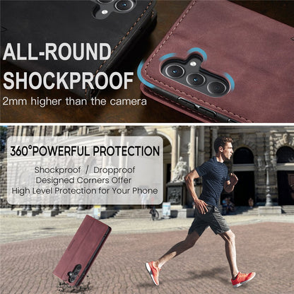 CASEME Handy Tasche für Samsung Galaxy A56 Wallet 013 Series Hülle Klapp Etui