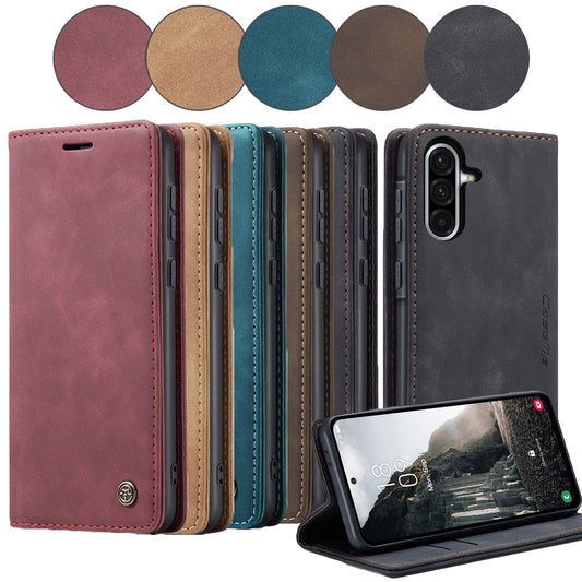 CASEME Handy Tasche für Samsung Galaxy A56 Wallet 013 Series Hülle Klapp Etui