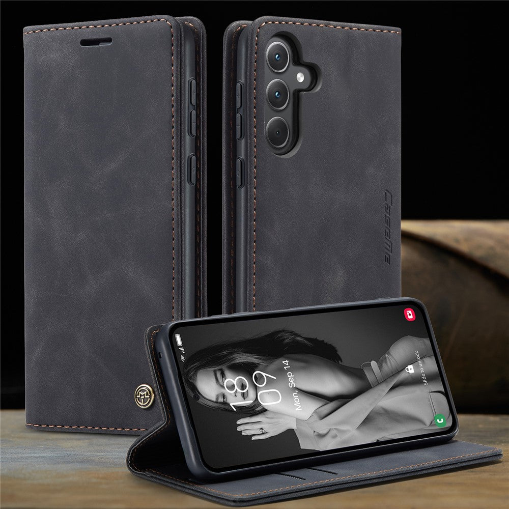 CASEME Handy Tasche für Samsung Galaxy A56 Wallet 013 Series Hülle Klapp Etui