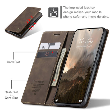 CASEME Handy Tasche für Xiaomi 14T PRO Wallet 013 Series Klapp Hülle Business