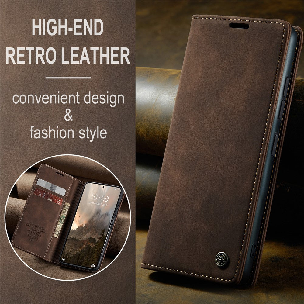 CASEME Handy Tasche für Xiaomi 14T PRO Wallet 013 Series Klapp Hülle Business