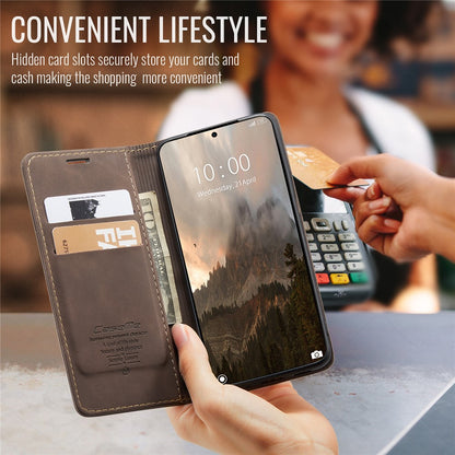 CASEME Handy Tasche für Xiaomi 14T PRO Wallet 013 Series Klapp Hülle Business