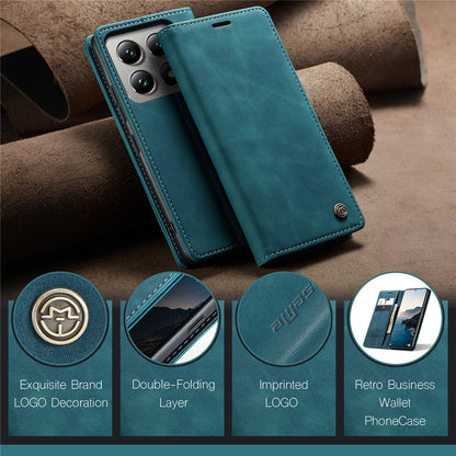CASEME Handy Tasche für Xiaomi 14T PRO Wallet 013 Series Klapp Hülle Business