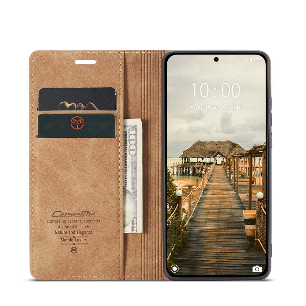 CASEME Handy Tasche für Xiaomi 14T PRO Wallet 013 Series Klapp Hülle Business