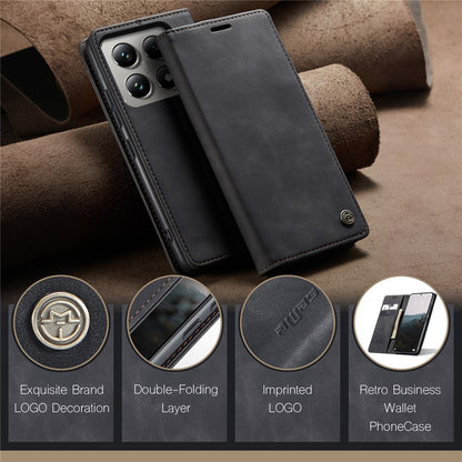 CASEME Handy Tasche für Xiaomi 14T PRO Wallet 013 Series Klapp Hülle Business