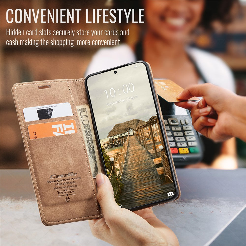 CASEME Handy Tasche für Xiaomi 14T PRO Wallet 013 Series Klapp Hülle Business